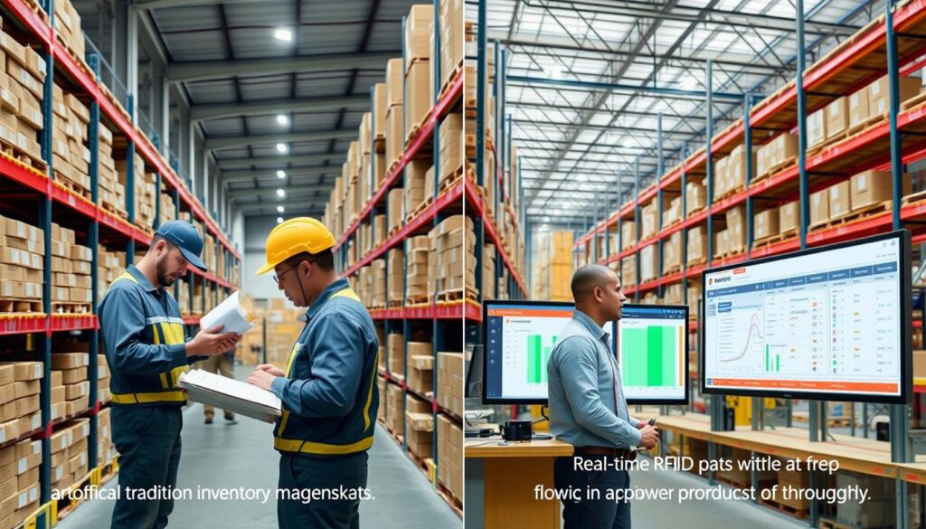 Comparison of manual inventory counting versus RFID automated scanning with Odoo Inventory Comparison of manual inventory counting versus RFID automated scanning with Odoo Inventory