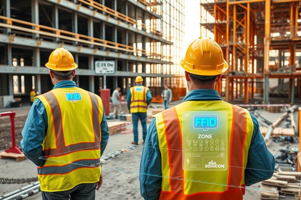 Construction site RFID employee tracking Construction site RFID employee tracking
