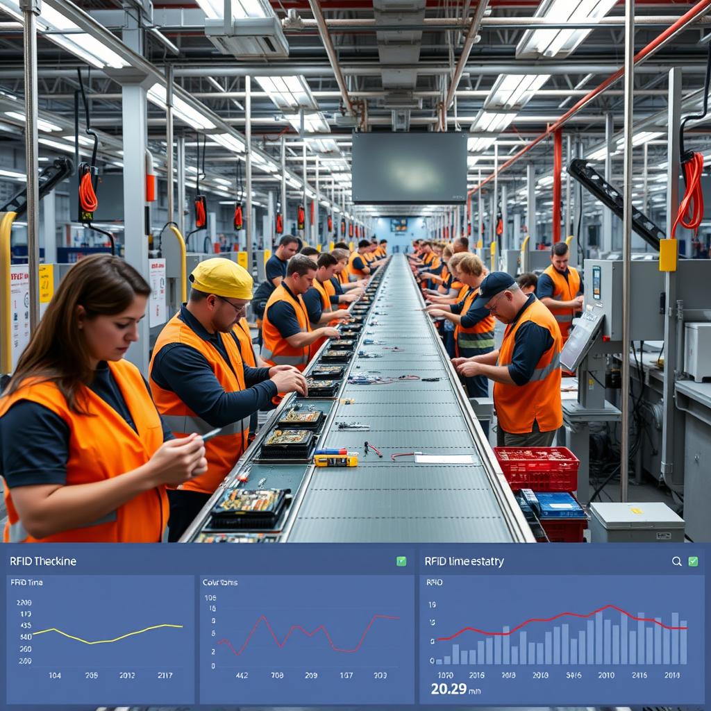 Discrete manufacturing with RFID and IoT integration Discrete manufacturing with RFID and IoT integration