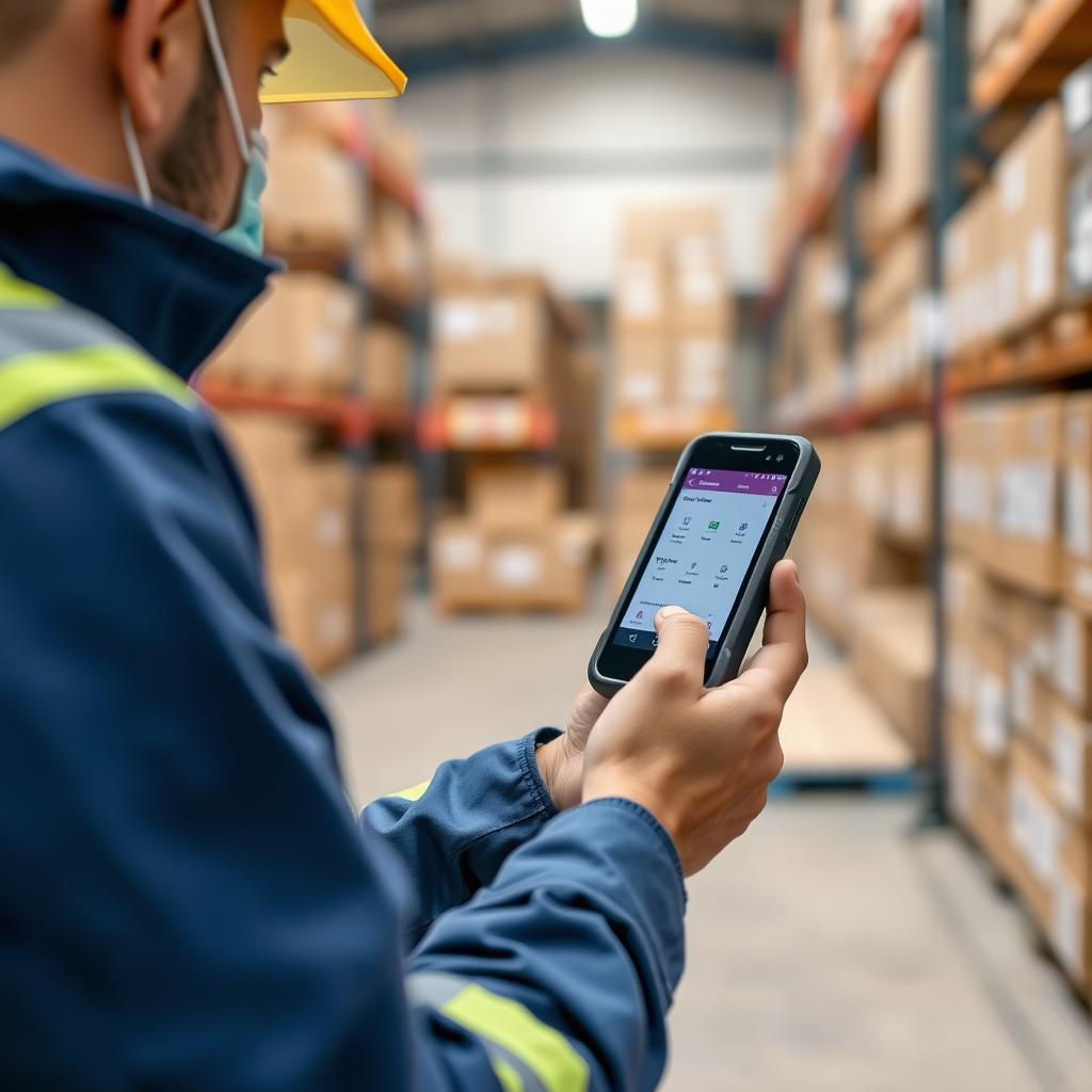 Handheld RFID reader integrated with Odoo mobile app Handheld RFID reader integrated with Odoo mobile app