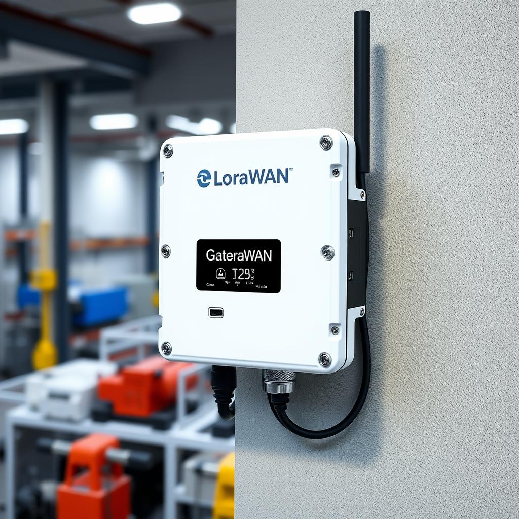 LoRaWAN gateway for wide-area IoT connectivity LoRaWAN gateway for wide-area IoT connectivity
