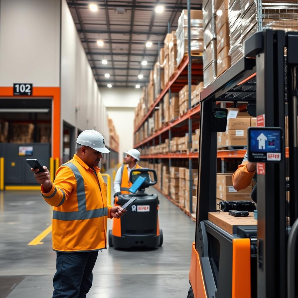 Logistics and warehousing with RFID integration Logistics and warehousing with RFID integration