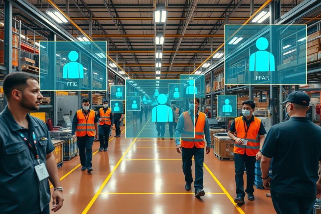 RFID employee tracking in manufacturing facility RFID employee tracking in manufacturing facility